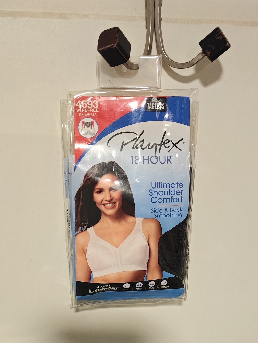 Playtex 18 Hour Ultimate Shoulder Comfort Bra - White